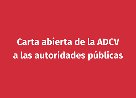 Carta abierta a los/las responsables políticos de la Comunitat Valenciana 1 Carta interior