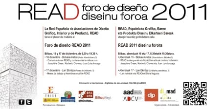 Invitacion Foro disenÌo READ 2011 Invitacion Foro diseño READ 2011