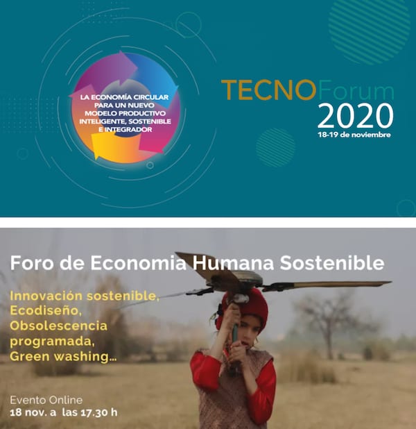 El diseño está presente en los foros de Economía Humana y Circular