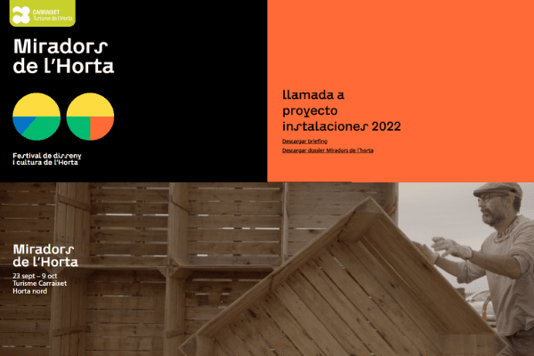Miradors de l’Horta busca obras efímeras que visibilicen talento y sostenibilidad