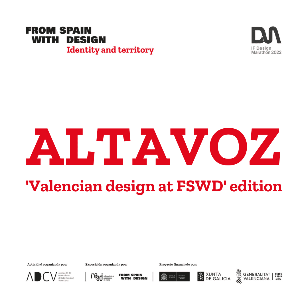 ¡¡Nos sumamos al iF Design Marathon!! Cita con ‘Altavoz’ el 14/10