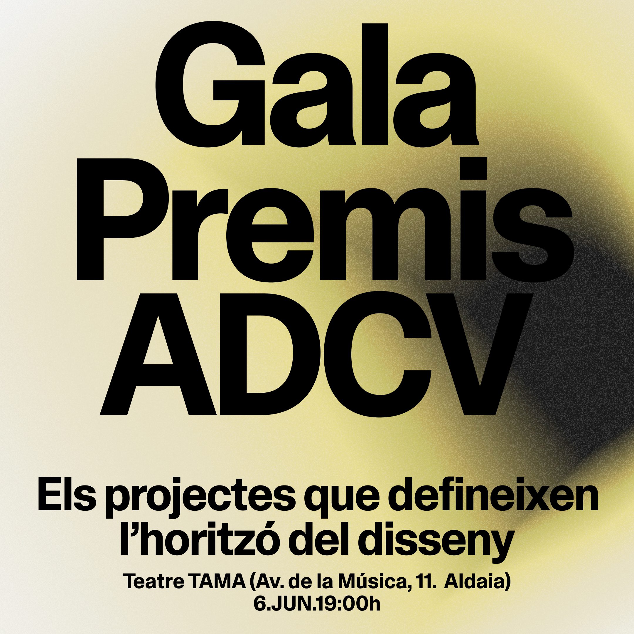 T’uneixes a la festa del disseny?? Gal·la Premis ADCV 2024. 6 juny