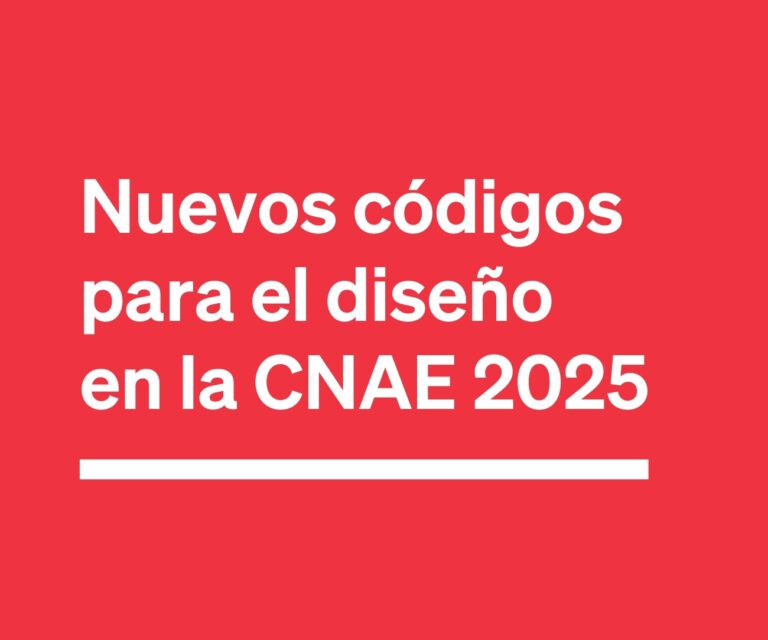 El diseño evoluciona y gana presencia en la nueva CNAE 2025